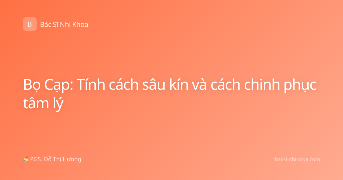 Bọ Cạp: Tính cách sâu kín và cách chinh phục tâm lý